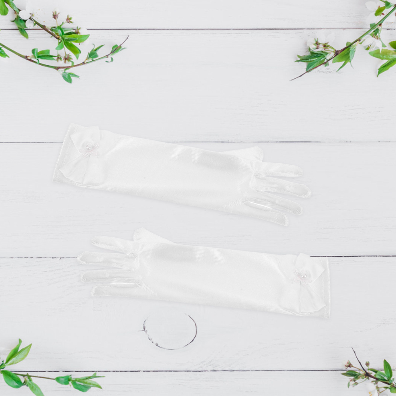 Formal Glove Leather - 2Pcs Elegant Bowknot Girls Dress Gloves