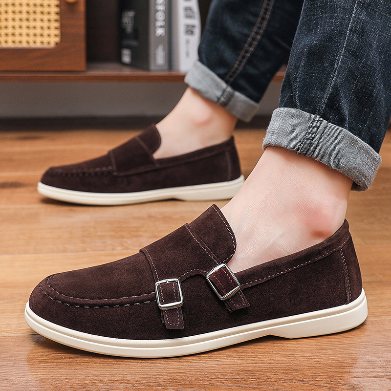 Men's Casual Shoes Suede Loafe - đánh giá và giá Men Formal Wear Shoes