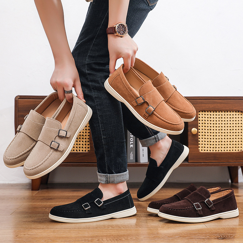 Men's Casual Shoes Suede Loafe - đánh giá và giá Men Formal Wear Shoes