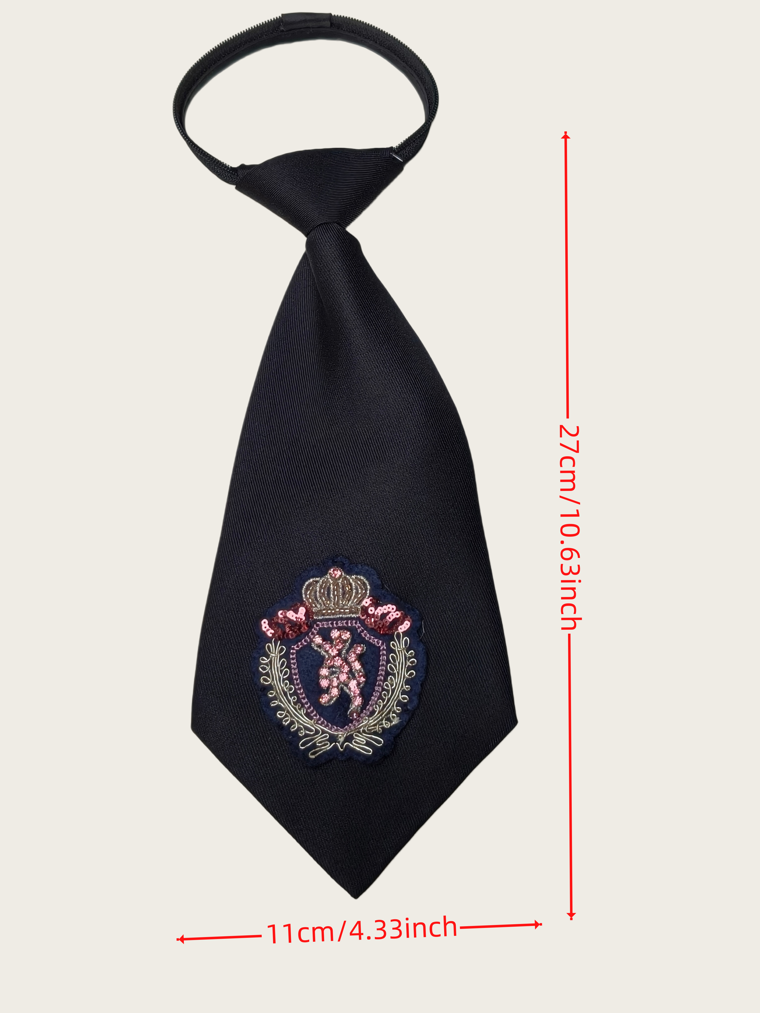 High-End Crown Badge Black Tie - đánh giá và giá High End Men'S Formal Wear