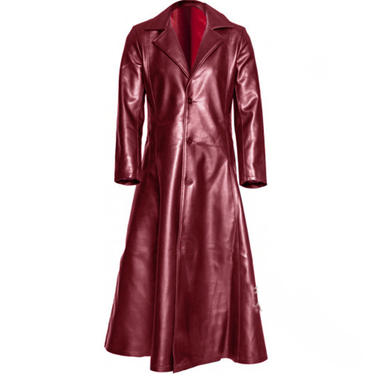 Gothic Lapel Collar Long Coat  - đánh giá và giá Men Formal Wear Coat