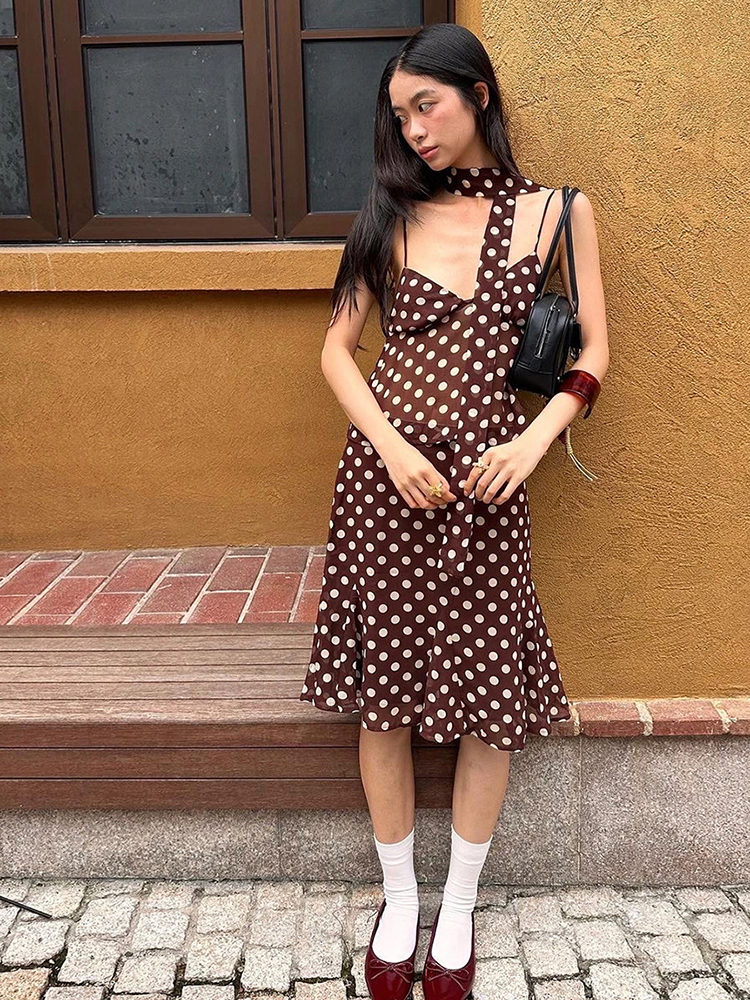 Nibber Polka Dot Print 3-Piece - đánh giá và giá Men Formal Wear Set