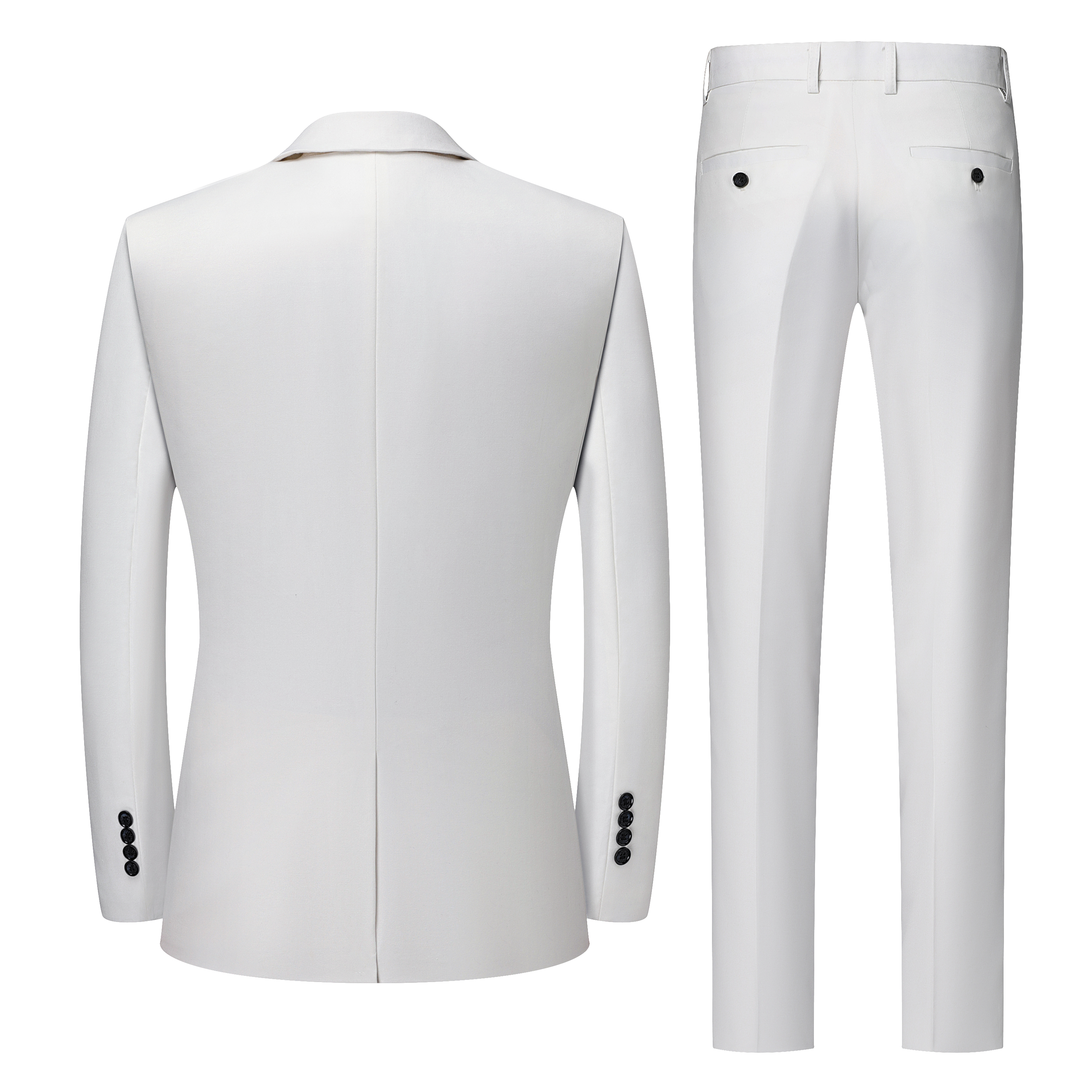 Men's White High-End Suit Two- - đánh giá và giá High End Men'S Formal Wear