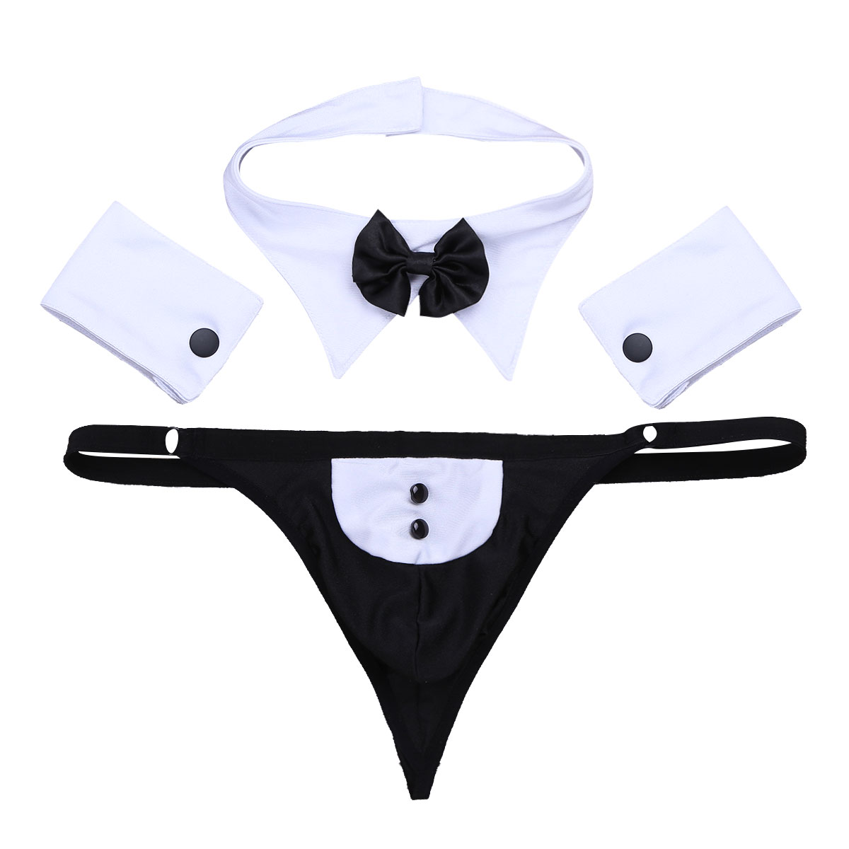 Men Cosplay Waiter Lingerie Se - đánh giá và giá Men Formal Wear Set