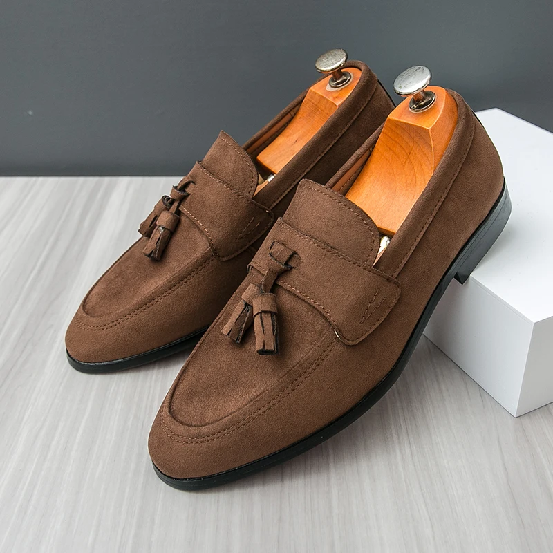 Mens Tassels Loafers Comfortab - đánh giá và giá Men Formal Wear Shoes