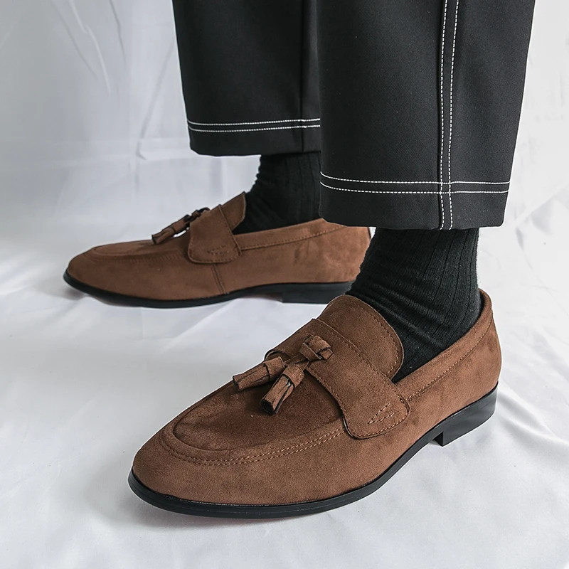 Mens Tassels Loafers Comfortab - đánh giá và giá Men Formal Wear Shoes