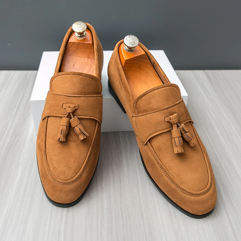 Mens Tassels Loafers Comfortab - đánh giá và giá Men Formal Wear Shoes
