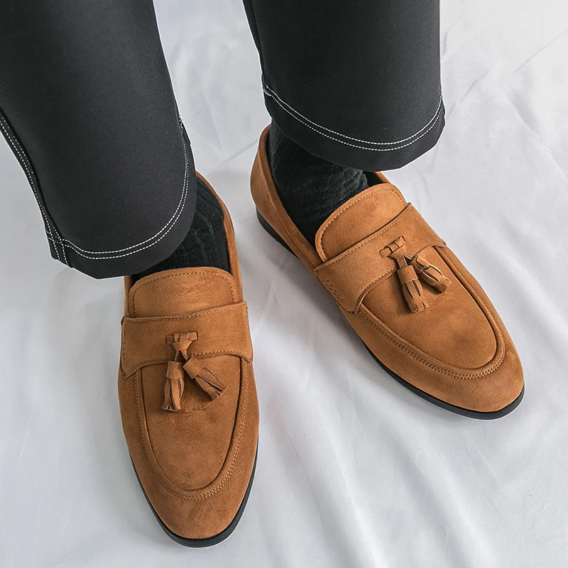 Mens Tassels Loafers Comfortab - đánh giá và giá Men Formal Wear Shoes