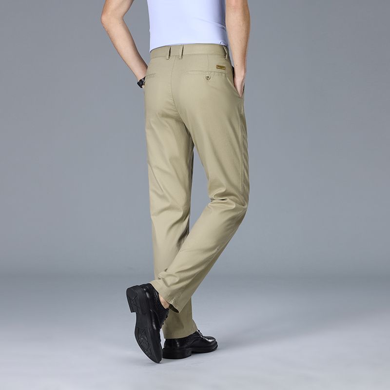 Summer Thin Breathable Cotton  - đánh giá và giá Men Formal Wear Set