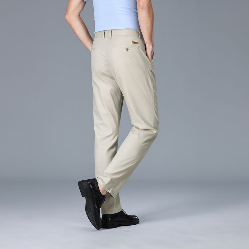 Summer Thin Breathable Cotton  - đánh giá và giá Men Formal Wear Set