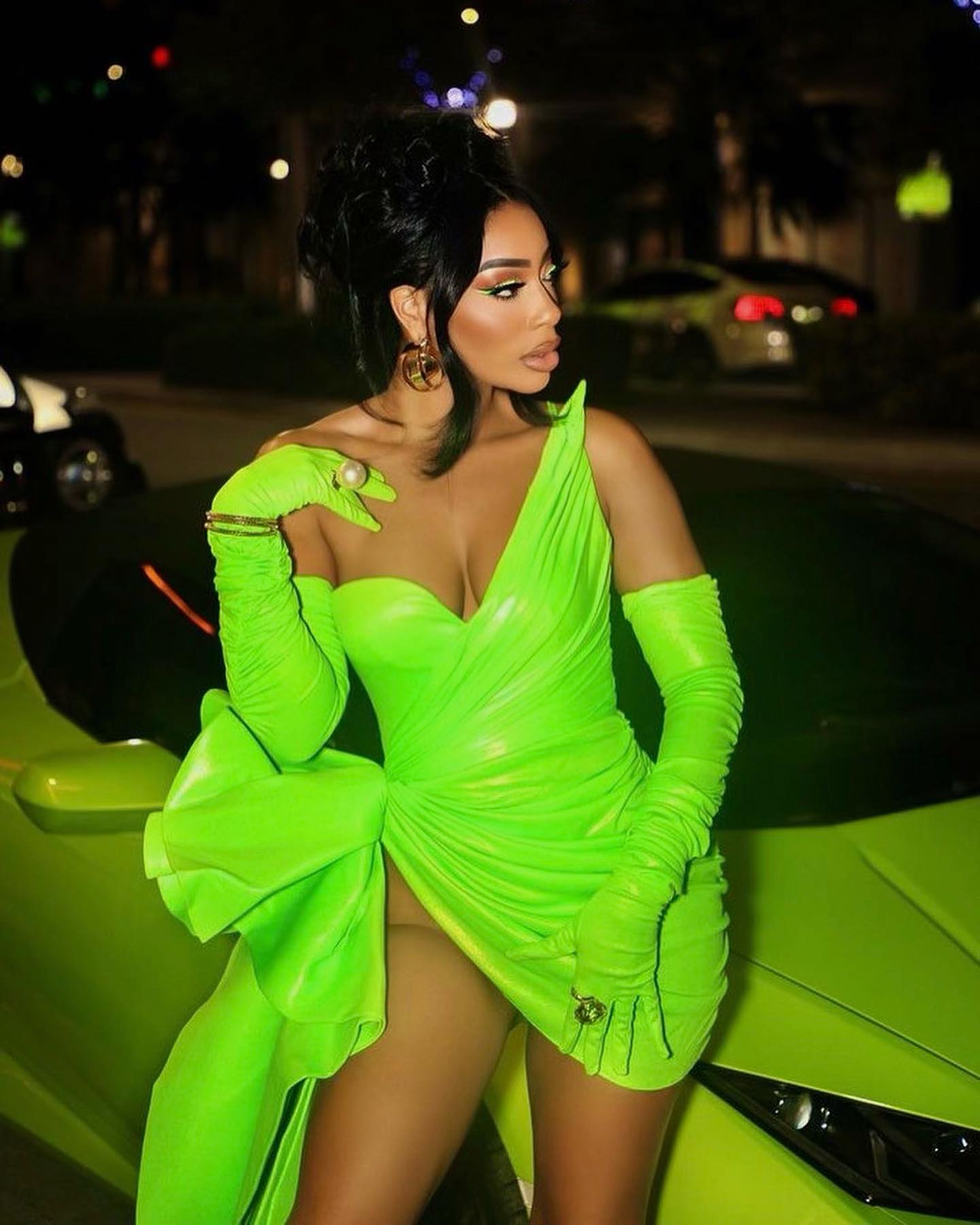 Glossy Green Leather Short Pro - đánh giá và giá Formal Glove Leather