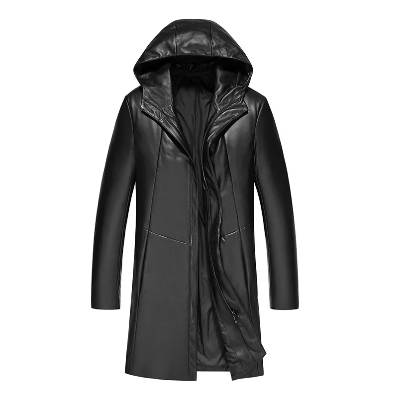 Men's Winter Coat Sheepskin Le - đánh giá và giá Men Formal Wear Coat