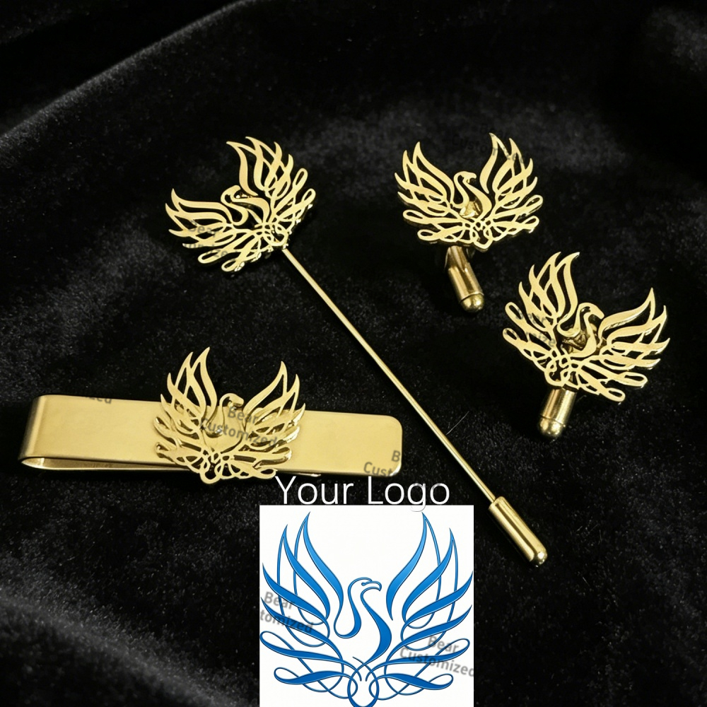 Custom Cufflink Tie Set Bar Pe - đánh giá và giá Men Formal Wear Set