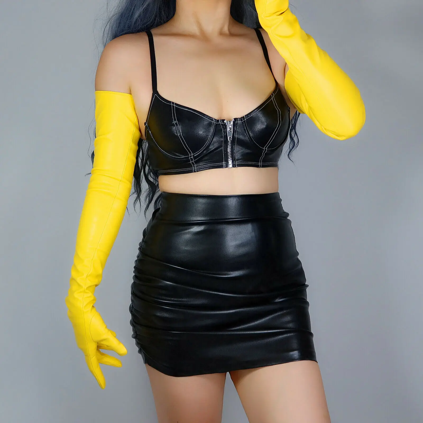 DooWay 70cm Banana Bright Yell - đánh giá và giá Formal Glove Leather