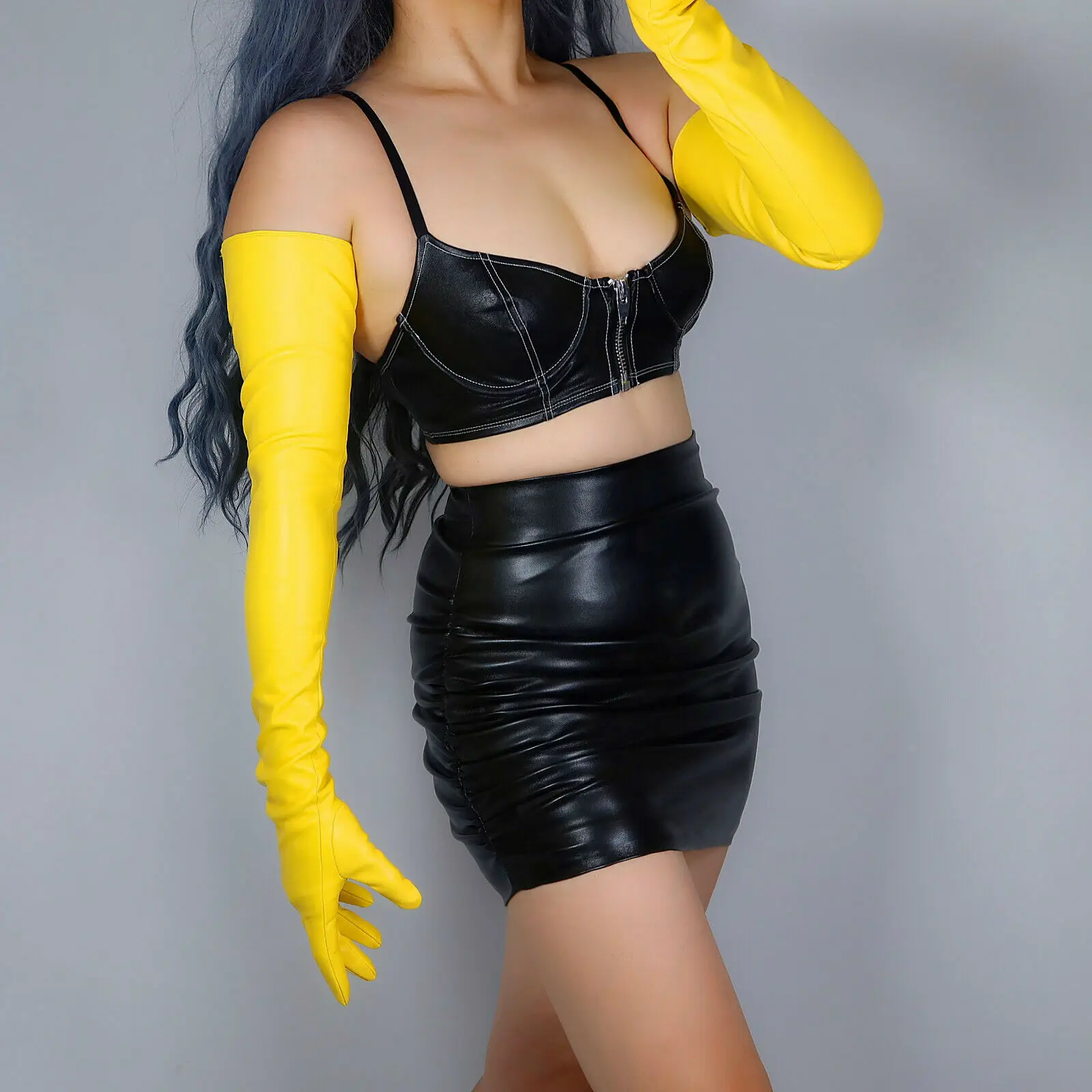 DooWay 70cm Banana Bright Yell - đánh giá và giá Formal Glove Leather