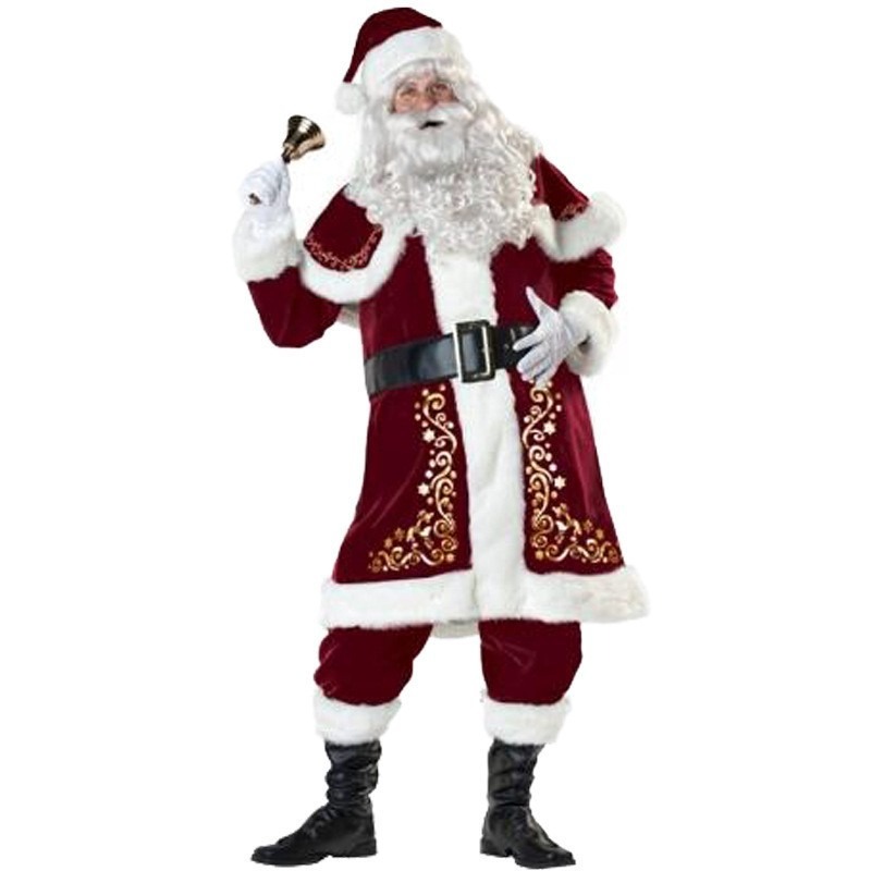 Santa Claus Costume Women Men  - đánh giá và giá Men Formal Wear Set