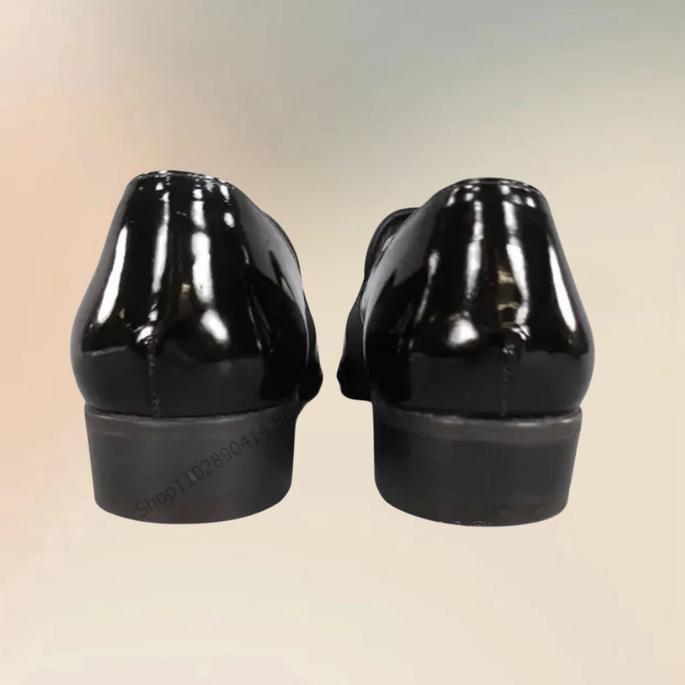 Black Patent Leather Riband De - đánh giá và giá Men Formal Wear Shoes