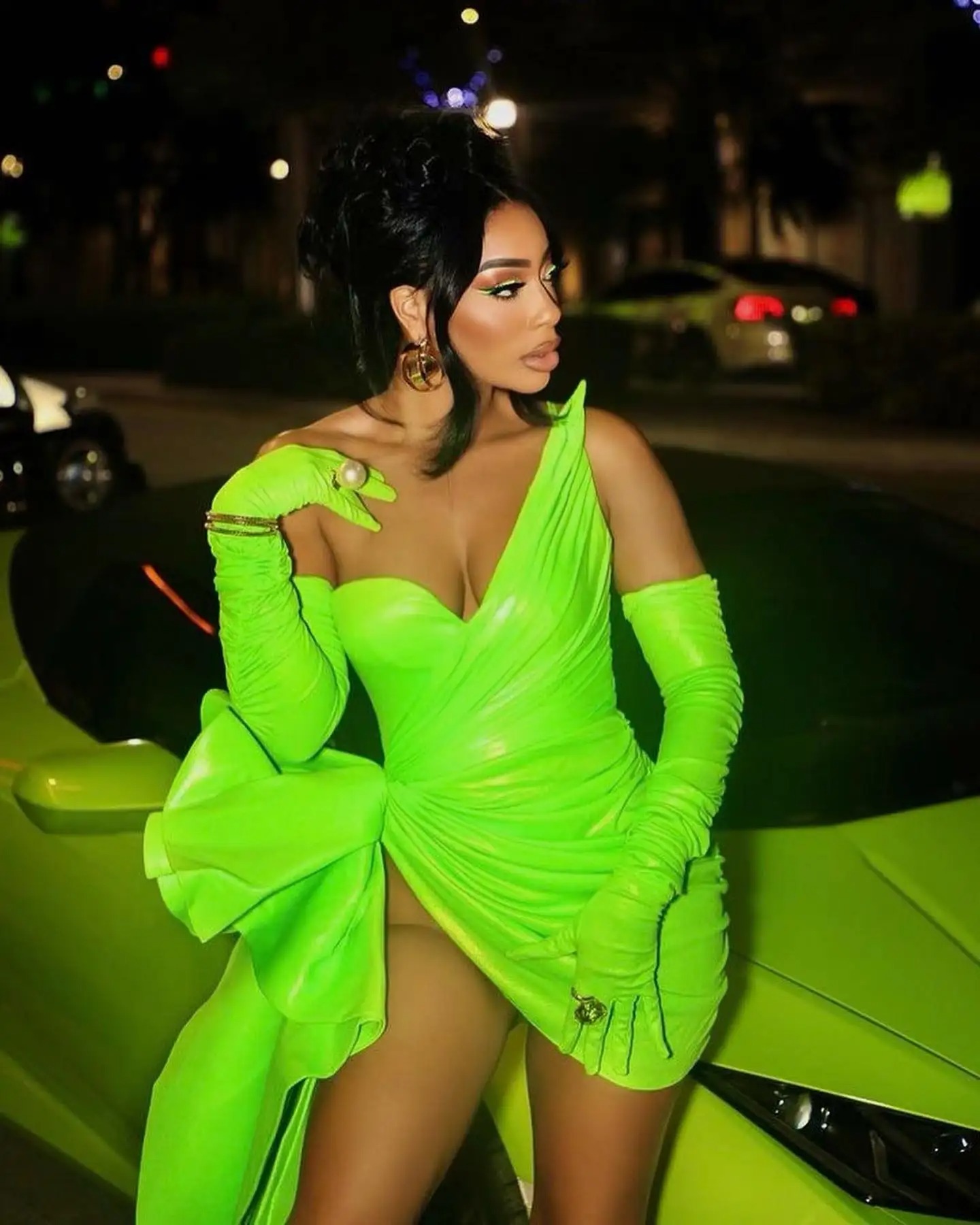 Glossy Green Leather Short Pro - đánh giá và giá Formal Glove Leather
