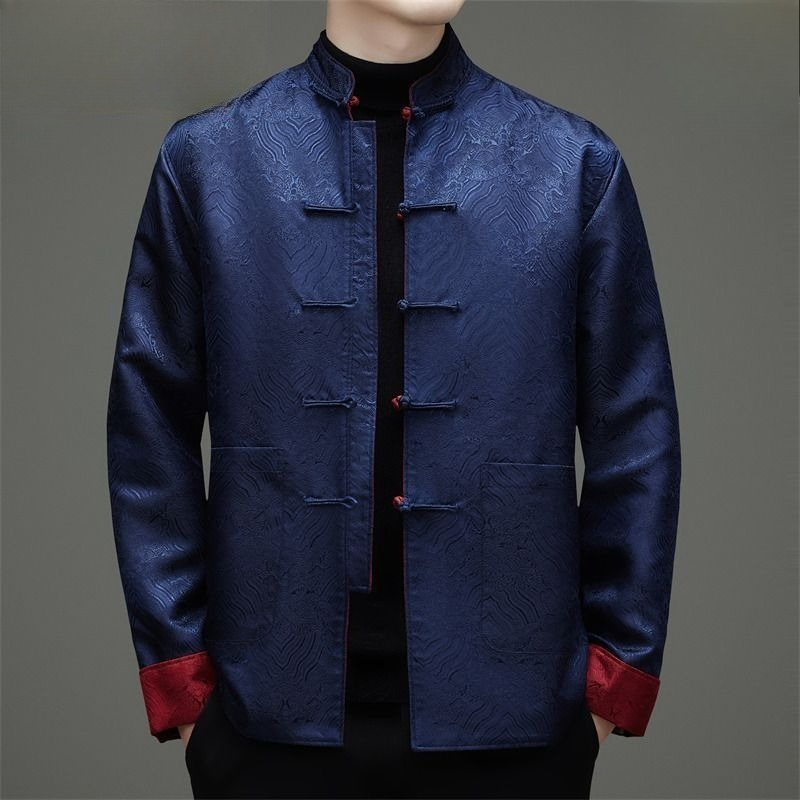 Tang-style Men Long-sleeved Do - đánh giá và giá Men Formal Wear Coat