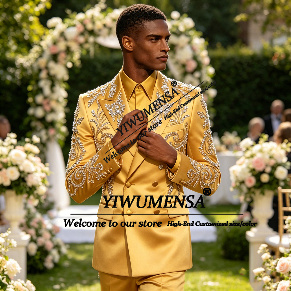 Sparkly Satin Suit Men Formal  - đánh giá và giá High End Men'S Formal Wear