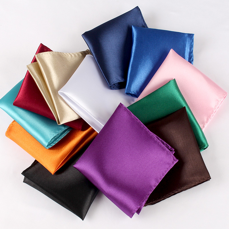 22CM Solid Color Pocket Squre  - đánh giá và giá Men Formal Wear Set
