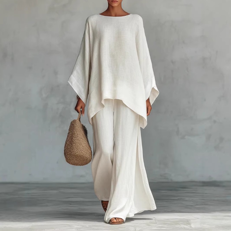 Spring New Fashion Linen Loose - đánh giá và giá Men Formal Wear Set