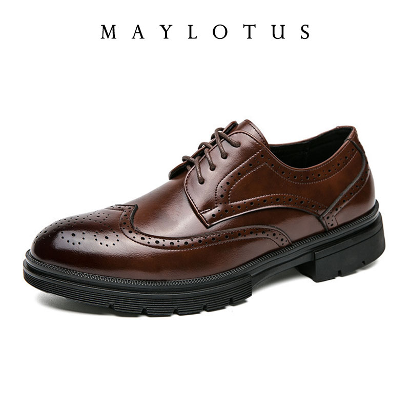 Men Brogue 5/8/10CM Platform H - đánh giá và giá Men Formal Wear Shoes